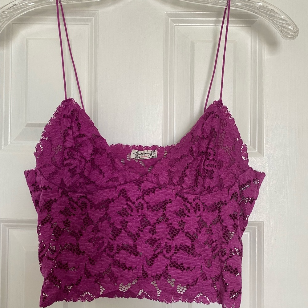 FREE PEOPLE Lace Cami Bralette